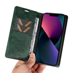 YIKATU YK-006 For iPhone 13 Wallet Case Anti-Scratch Leather Phone Cover