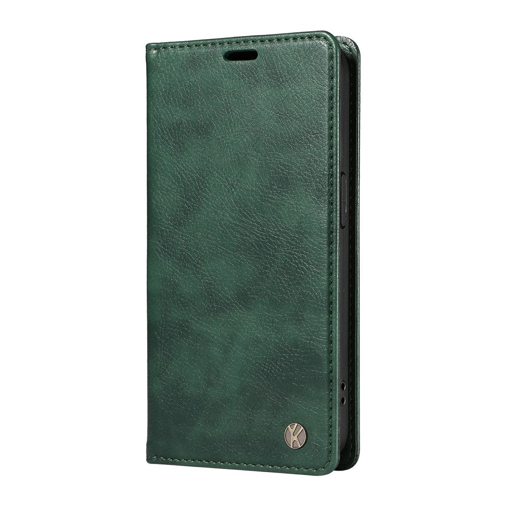 YIKATU YK-006 For iPhone 13 Wallet Case Anti-Scratch Leather Phone Cover
