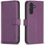BINFEN COLOR BF17 For Samsung Galaxy M55 5G / C55 5G / F55 5G Wallet Case Shockproof Leather Phone Cover