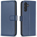 BINFEN COLOR BF17 For Samsung Galaxy M55 5G / C55 5G / F55 5G Wallet Case Shockproof Leather Phone Cover