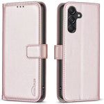 BINFEN COLOR BF17 For Samsung Galaxy M55 5G / C55 5G / F55 5G Wallet Case Shockproof Leather Phone Cover