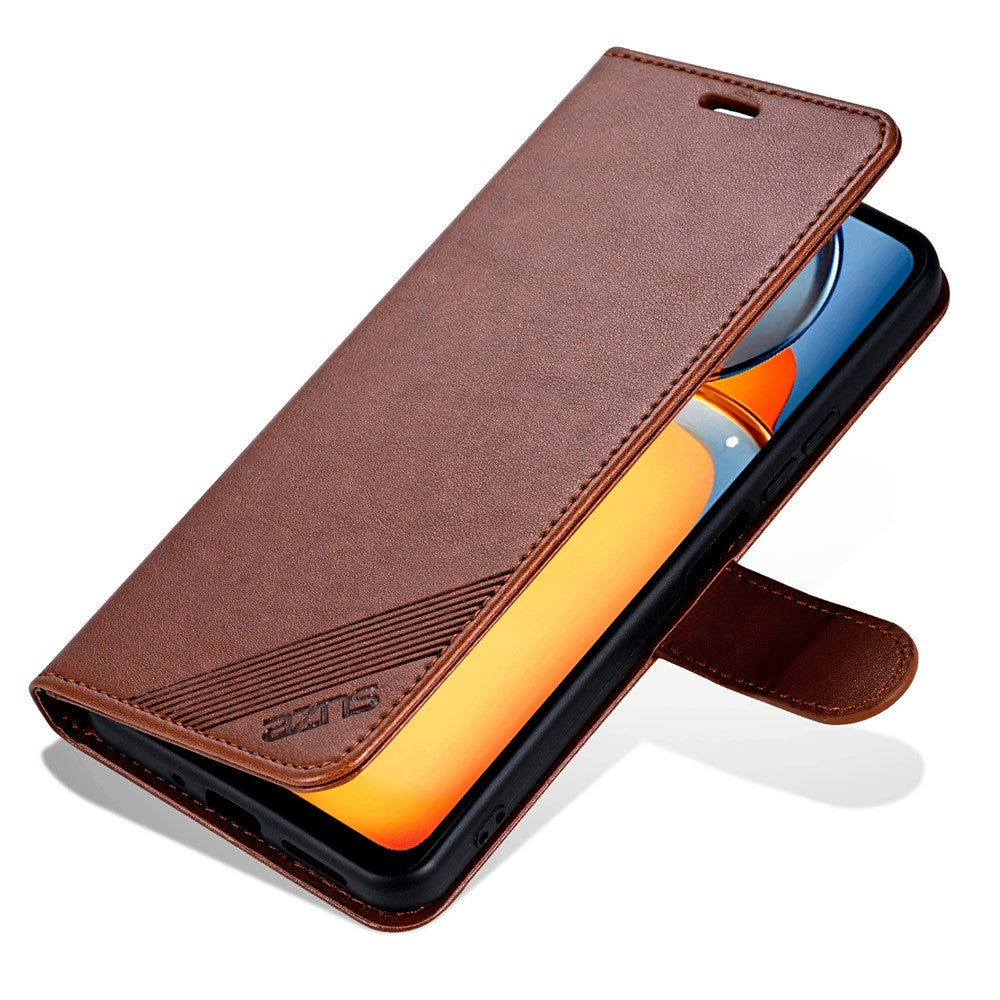 AZNS For Huawei Enjoy 70z Leather Case Wallet Card Slots Protective Phone Cover