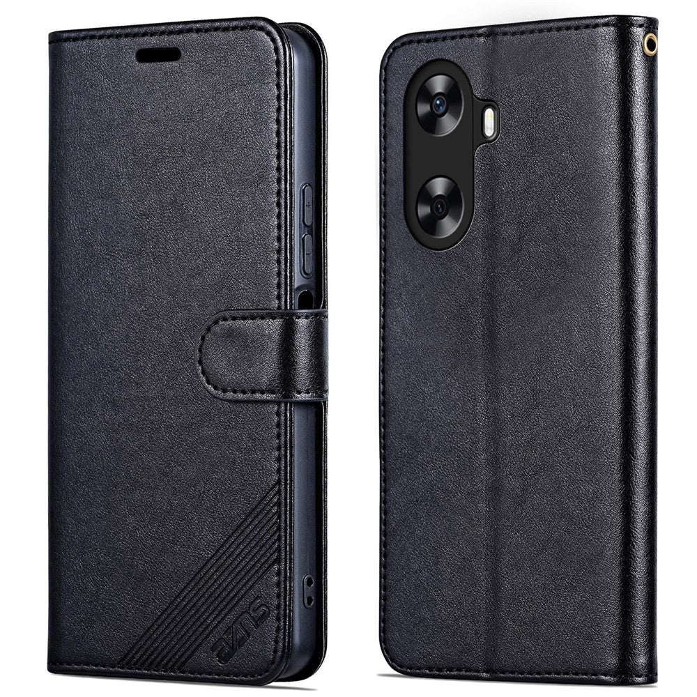 AZNS For Huawei Enjoy 70z Leather Case Wallet Card Slots Protective Phone Cover