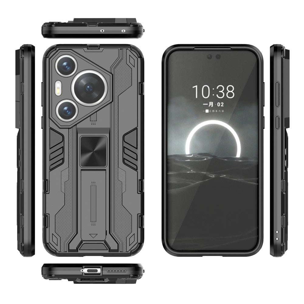 For Huawei Pura 70 Pro / Pura 70 Pro+ Case Kickstand PC + TPU Phone Back Cover