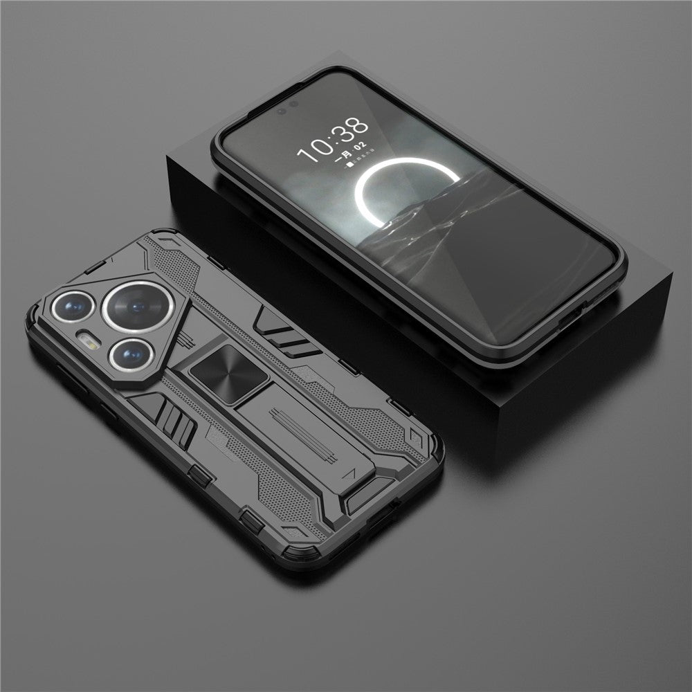 For Huawei Pura 70 Pro / Pura 70 Pro+ Case Kickstand PC + TPU Phone Back Cover