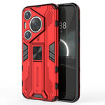 For Huawei Pura 70 Pro / Pura 70 Pro+ Case Kickstand PC + TPU Phone Back Cover