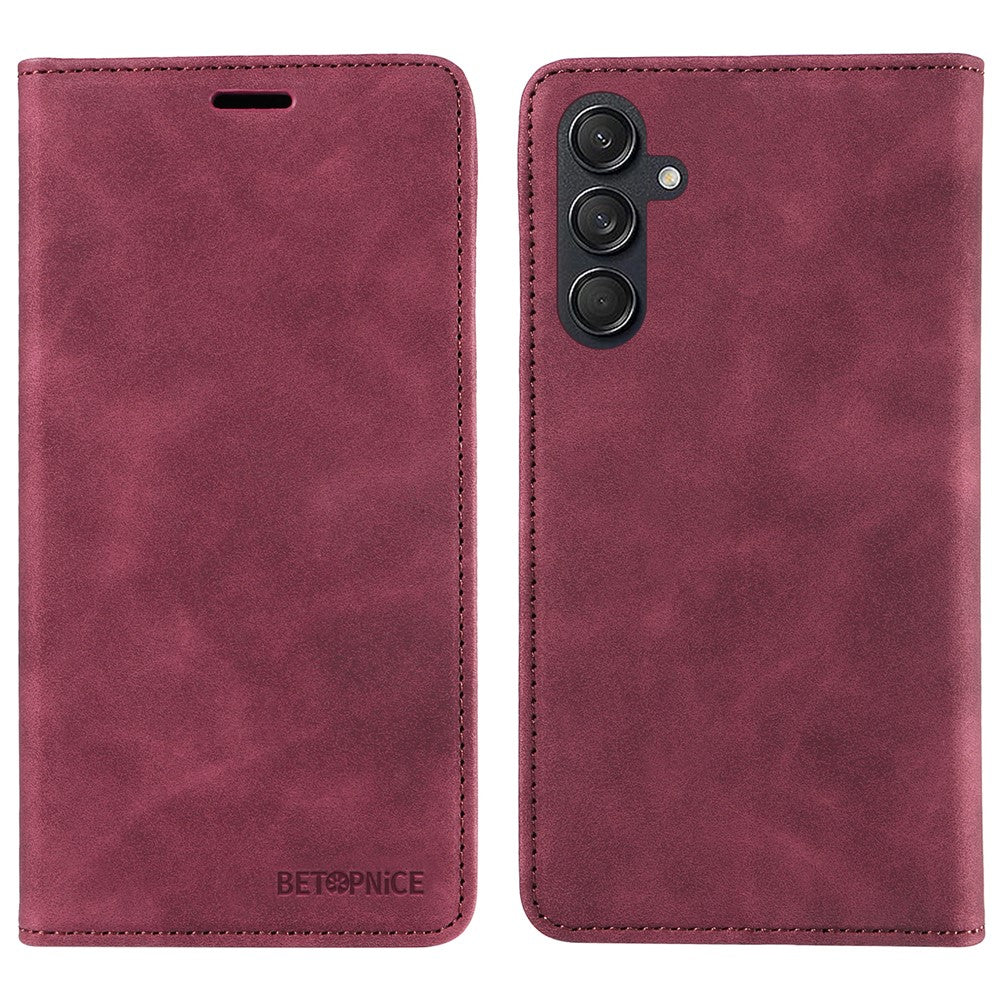 BETOPNICE 003 For Samsung Galaxy M55 5G / C55 5G / F55 5G Case Magnetic Closing Leather Cover RFID Blocking Wallet