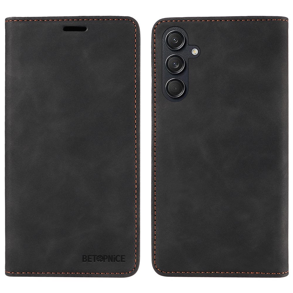 BETOPNICE 003 For Samsung Galaxy M55 5G / C55 5G / F55 5G Case Magnetic Closing Leather Cover RFID Blocking Wallet