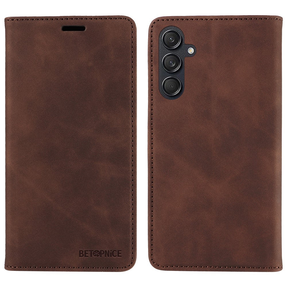 BETOPNICE 003 For Samsung Galaxy M55 5G / C55 5G / F55 5G Case Magnetic Closing Leather Cover RFID Blocking Wallet