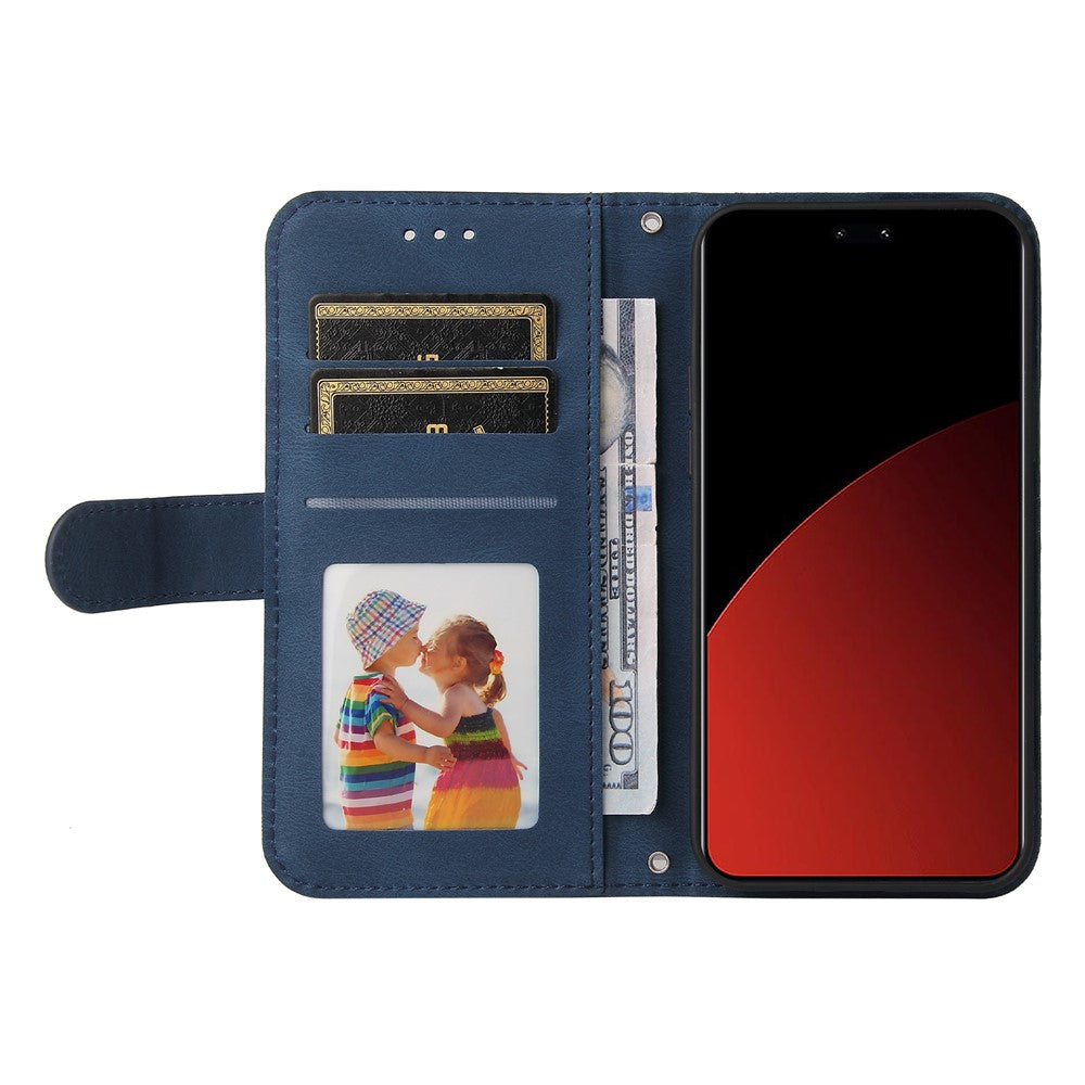 For Xiaomi Civi 4 Pro 5G / 14 Civi 5G Leather Wallet Cases Skin Touch Phone Cover Stand with Strap