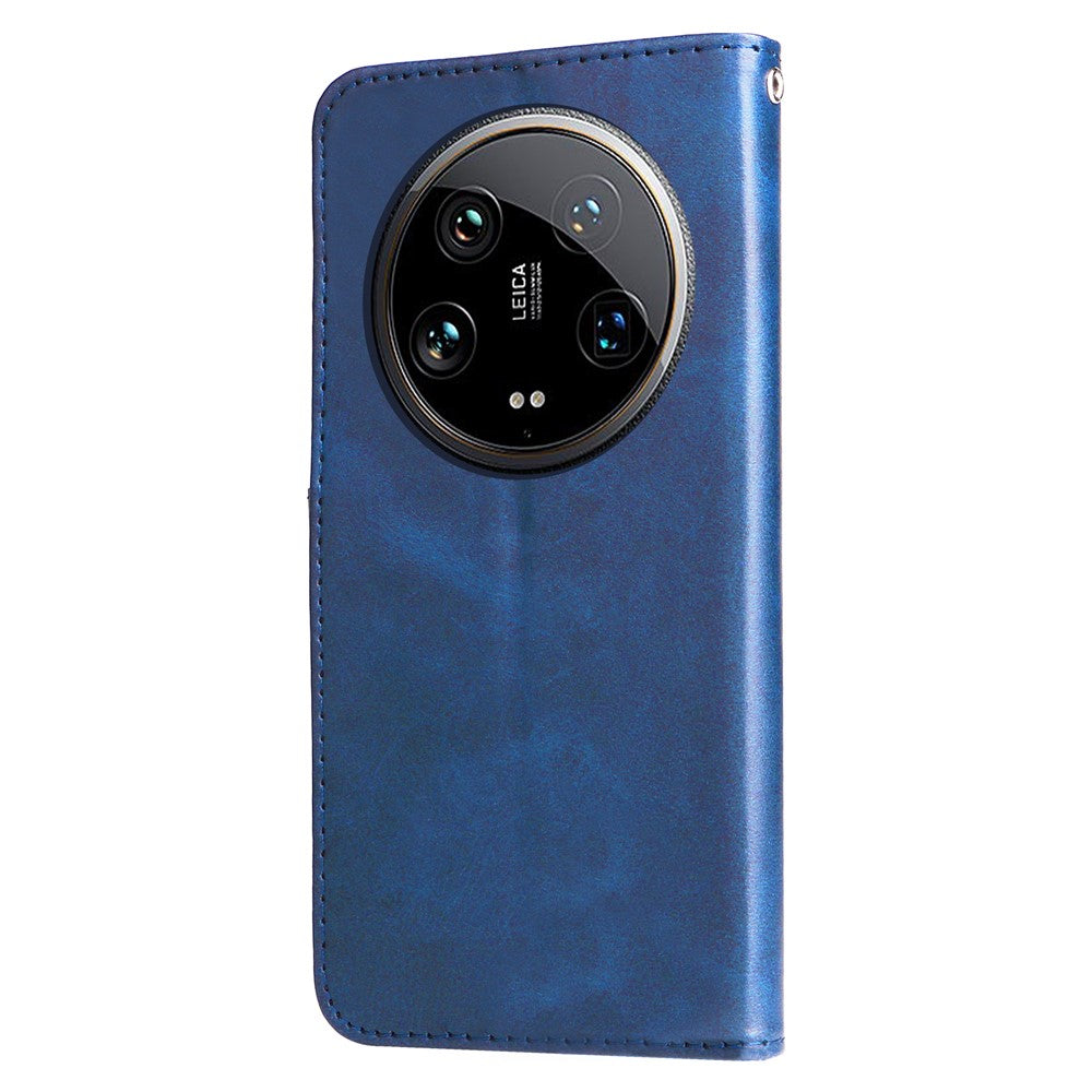 For Xiaomi 14 Ultra Case Calf Texture Zipper Wallet PU Leather Protective Phone Cover