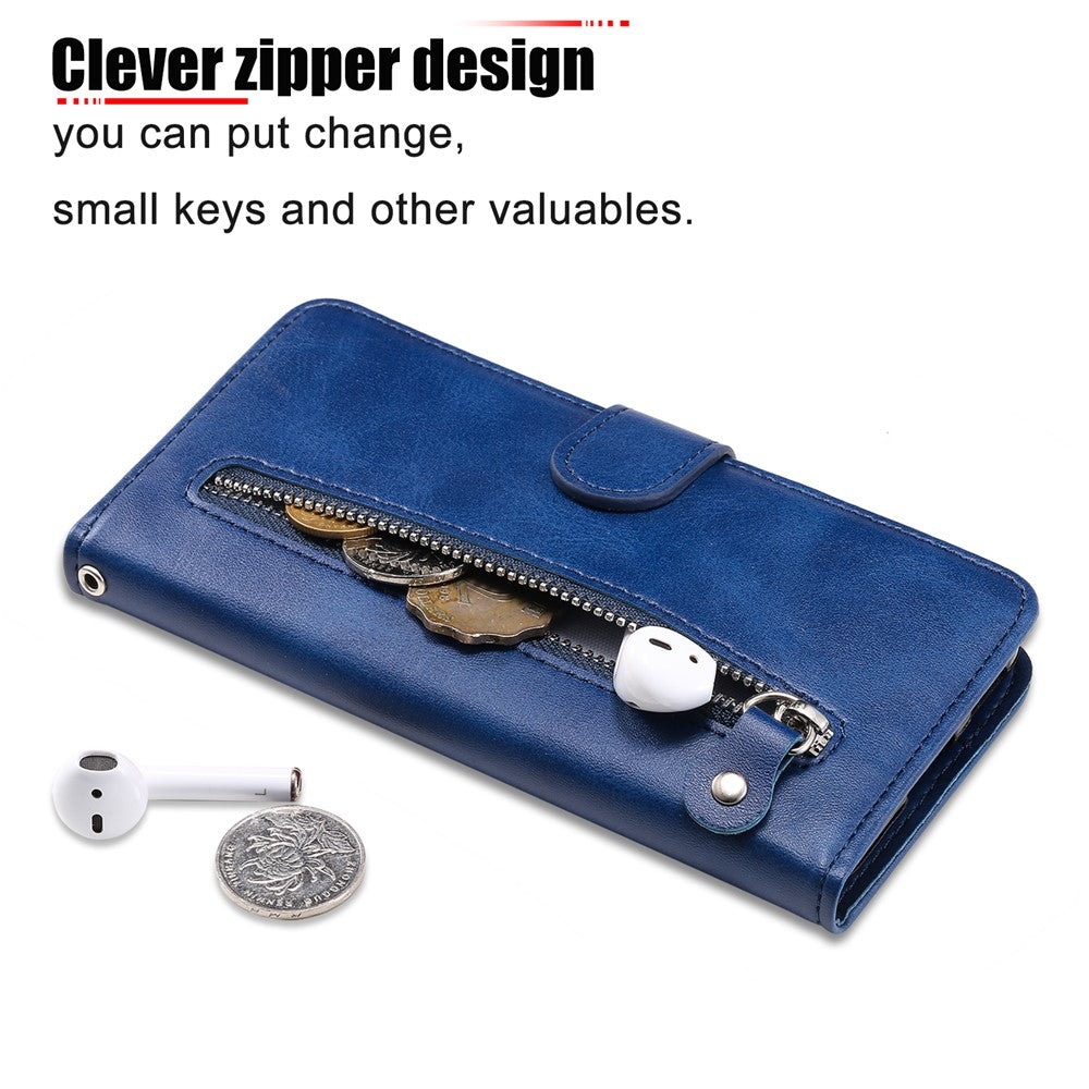For Xiaomi 14 Ultra Case Calf Texture Zipper Wallet PU Leather Protective Phone Cover