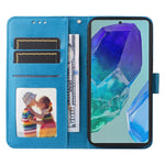 Til Samsung Galaxy M55 5G / C55 5G / F55 5G Læder Cover Pung Stativ Solsikke Telefoncover