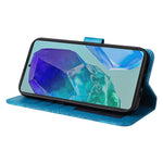 Til Samsung Galaxy M55 5G / C55 5G / F55 5G Læder Cover Pung Stativ Solsikke Telefoncover