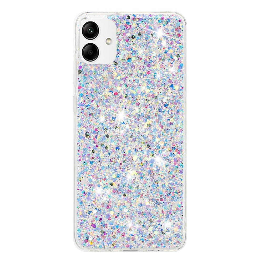 mobilskydd för Samsung Galaxy A05 4G Skal Epoxy Glittrigt Puder TPU mobilskal