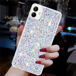 mobilskydd för Samsung Galaxy A05 4G Skal Epoxy Glittrigt Puder TPU mobilskal