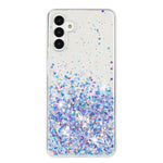 For Samsung Galaxy A25 5G (Global) (161.0 x 76.5 x 8.3mm) Covers Epoxy Glitter Gnistrende Lysende TPU Telefoncover