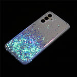 For Samsung Galaxy A25 5G (Global) (161.0 x 76.5 x 8.3mm) Covers Epoxy Glitter Gnistrende Lysende TPU Telefoncover