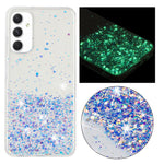 Til Samsung Galaxy A05s 4G Lysende Telefoncover Epoxy Glitter Sparkle TPU Telefonetui