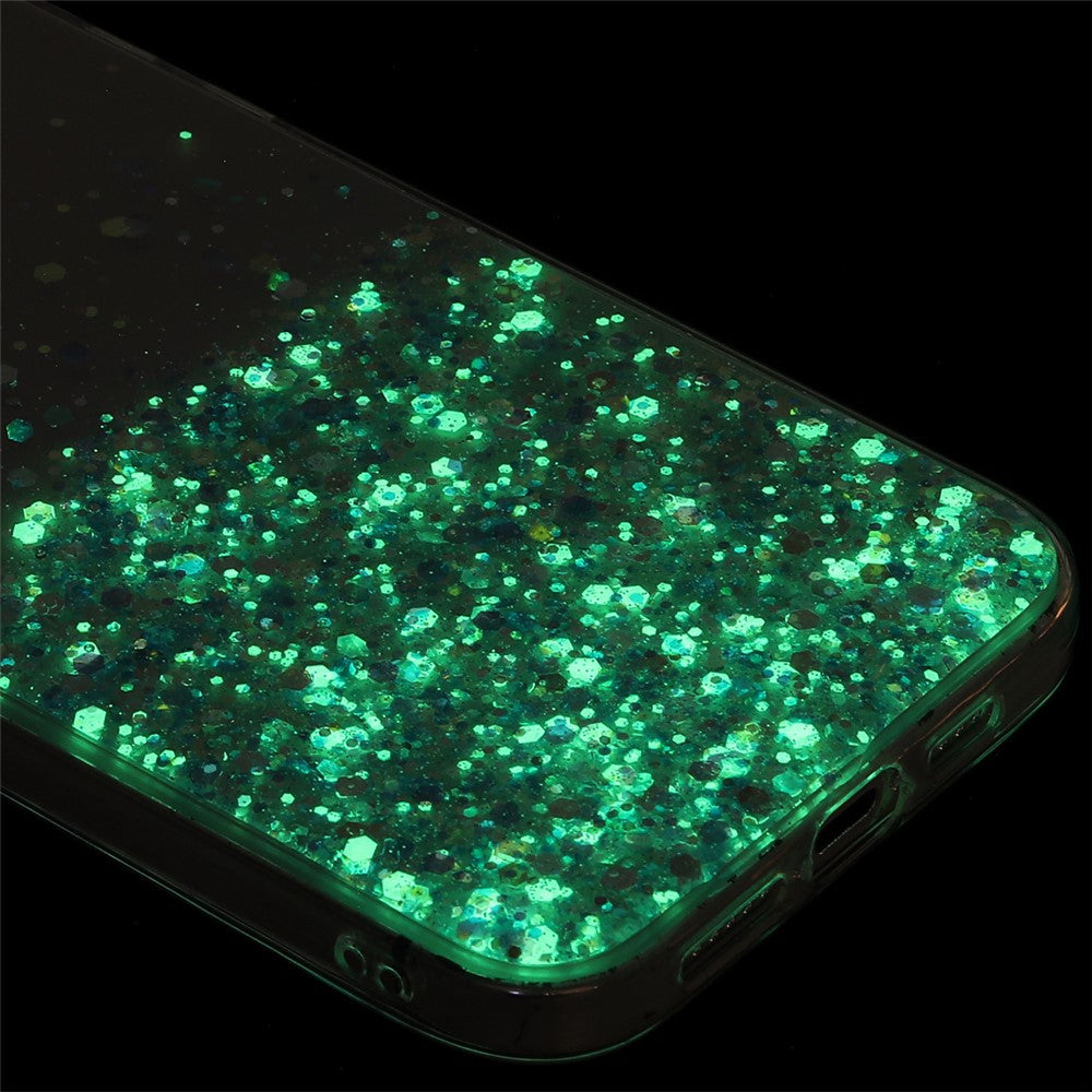 Til Samsung Galaxy A05s 4G Lysende Telefoncover Epoxy Glitter Sparkle TPU Telefonetui