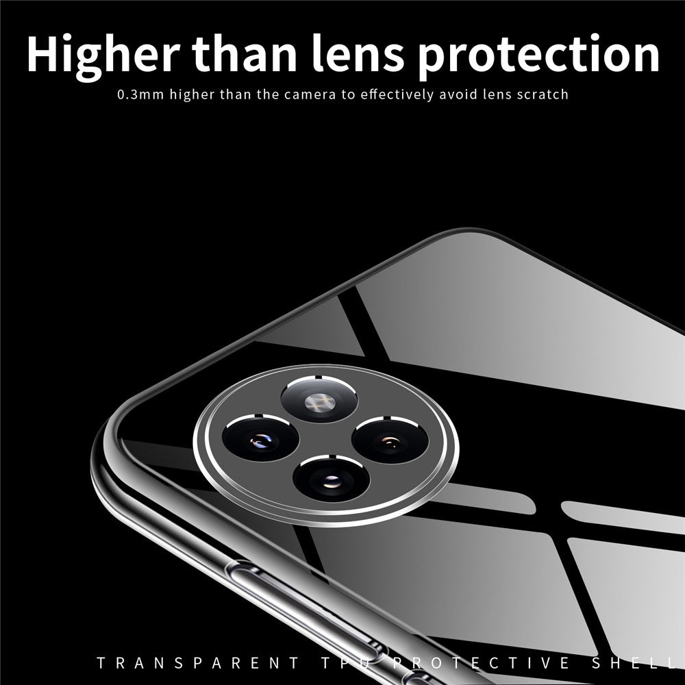 MOFI For Xiaomi Civi 4 Pro 5G / 14 Civi 5G Case Precise Cutout Clear TPU Protective Phone Cover