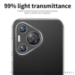MOFI For Huawei Pura 70 Pro / 70 Pro+ Case Precise Cutout Anti-scratch Clear TPU Phone Cover