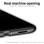 MOFI For Huawei Pura 70 Pro / 70 Pro+ Case Precise Cutout Anti-scratch Clear TPU Phone Cover