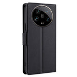 For Xiaomi 14 Ultra Case PU Leather Cover Side Magnetic Clasp Design