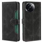 Skin-Touch-mobilcover til Xiaomi Civi 4 Pro 5G / 14 Civi 5G, stråhat-design, PU-læder, stativ og pung-etui