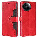 Skin-Touch-mobilcover til Xiaomi Civi 4 Pro 5G / 14 Civi 5G, stråhat-design, PU-læder, stativ og pung-etui