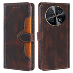 Wallet Phone Case for Huawei nova 12i 4G Anti-Scratch PU Leather Phone Cover with Straw Hat Pattern