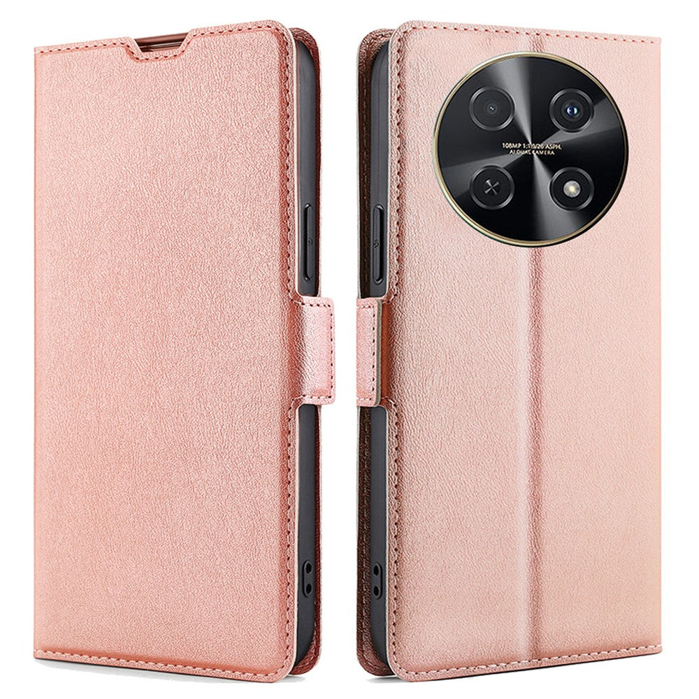 For Huawei nova 12i 4G Case PU Leather + TPU Protective Phone Stand Cover