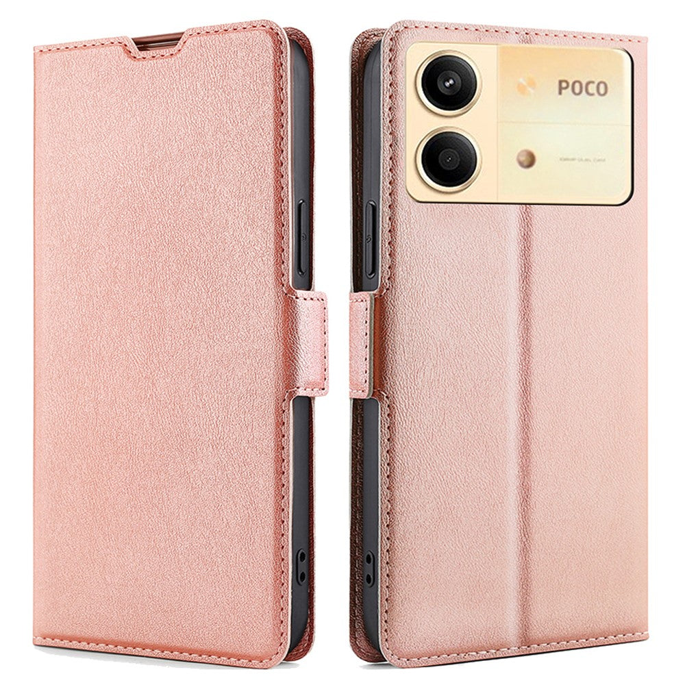 For Xiaomi Redmi Note 13R Pro 5G PU Leather + TPU Case Protective Phone Stand Cover