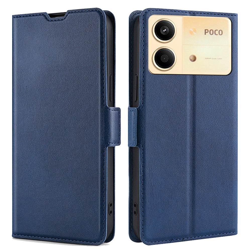 For Xiaomi Redmi Note 13R Pro 5G PU Leather + TPU Case Protective Phone Stand Cover