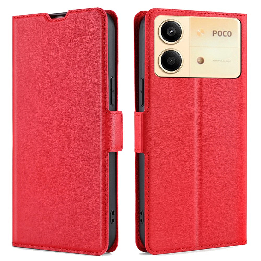 For Xiaomi Redmi Note 13R Pro 5G PU Leather + TPU Case Protective Phone Stand Cover