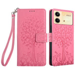 For Xiaomi Redmi Note 13R Pro 5G Case Imprinted PU Leather Wallet Stand Phone Cover