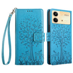 For Xiaomi Redmi Note 13R Pro 5G Case Imprinted PU Leather Wallet Stand Phone Cover