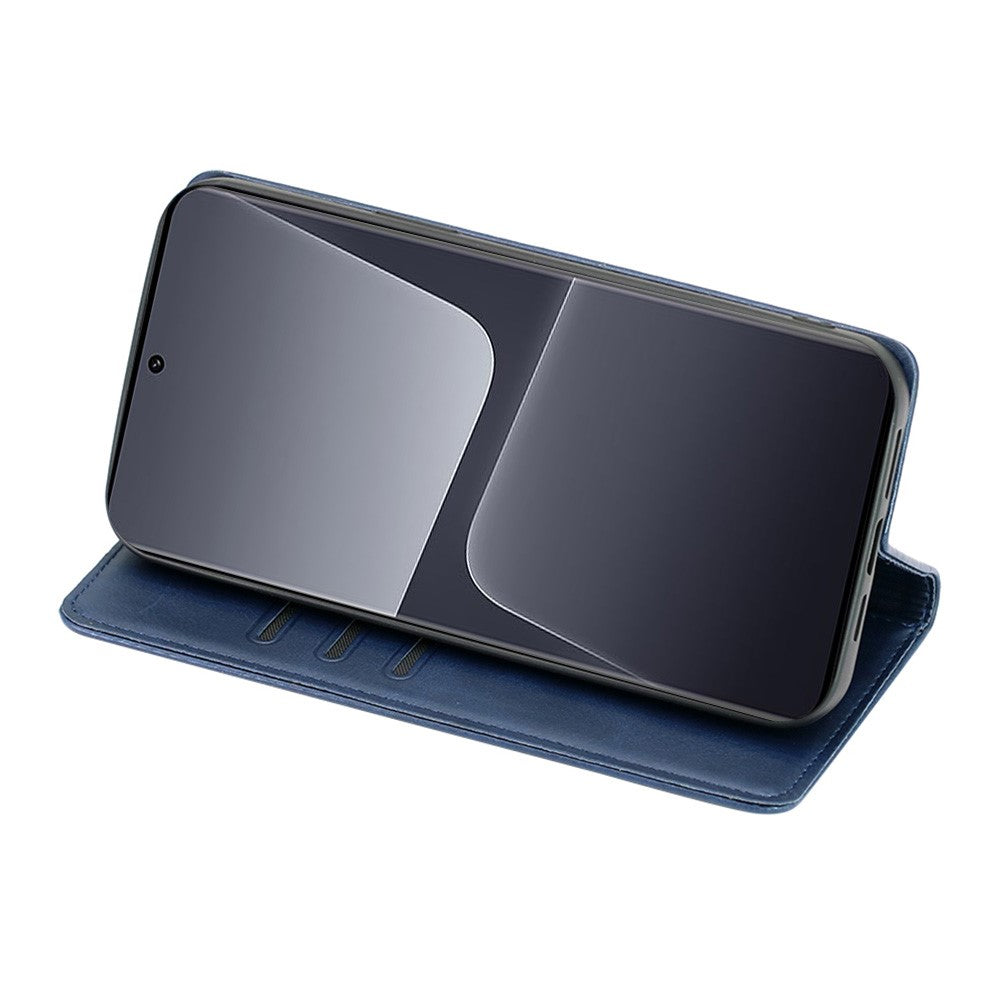 Xiaomi Redmi A3 4G / Poco C61 4G Plånboksfodral Magnetiskt Självabsorberande Läderfodral