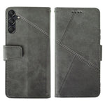 IDEWEI For Samsung Galaxy M55 5G / C55 5G / F55 5G Case Calf Texture Leather Phone Shell Mobile Accessories