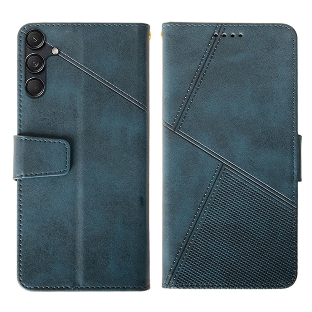 IDEWEI For Samsung Galaxy M55 5G / C55 5G / F55 5G Case Calf Texture Leather Phone Shell Mobile Accessories