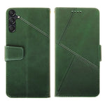 IDEWEI For Samsung Galaxy M55 5G / C55 5G / F55 5G Case Calf Texture Leather Phone Shell Mobile Accessories