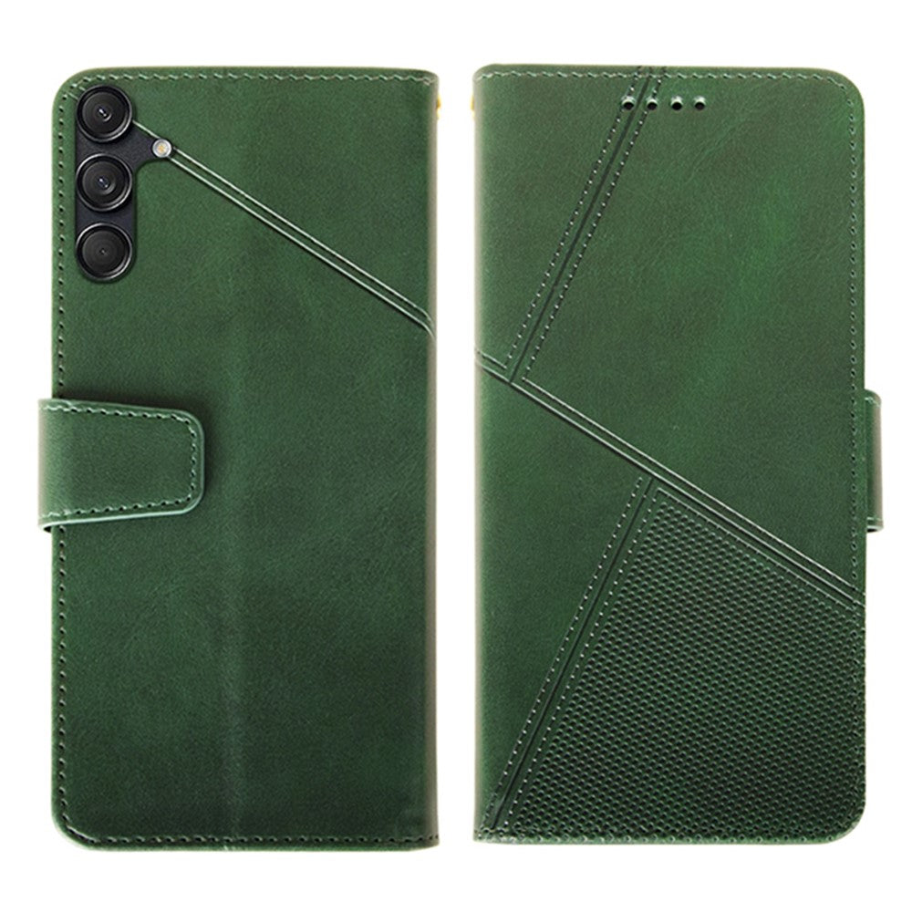 IDEWEI For Samsung Galaxy M55 5G / C55 5G / F55 5G Case Calf Texture Leather Phone Shell Mobile Accessories