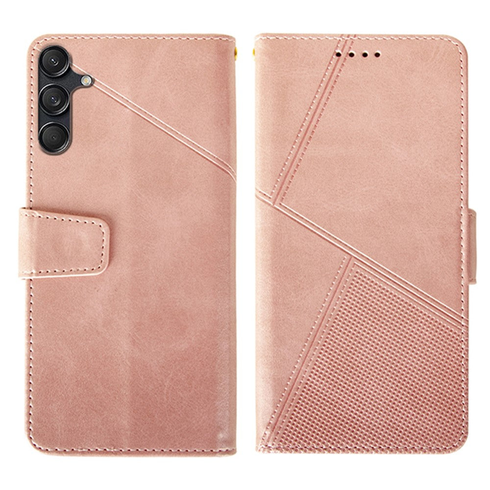 IDEWEI For Samsung Galaxy M55 5G / C55 5G / F55 5G Case Calf Texture Leather Phone Shell Mobile Accessories