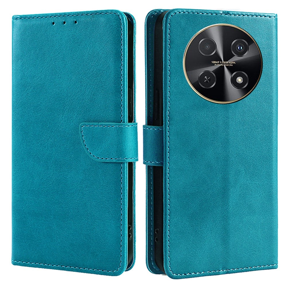 For Huawei nova 12i 4G Case Calf Texture Magnetic Clasp Stand Mobile Phone Cover