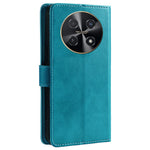For Huawei nova 12i 4G Case Calf Texture Magnetic Clasp Stand Mobile Phone Cover