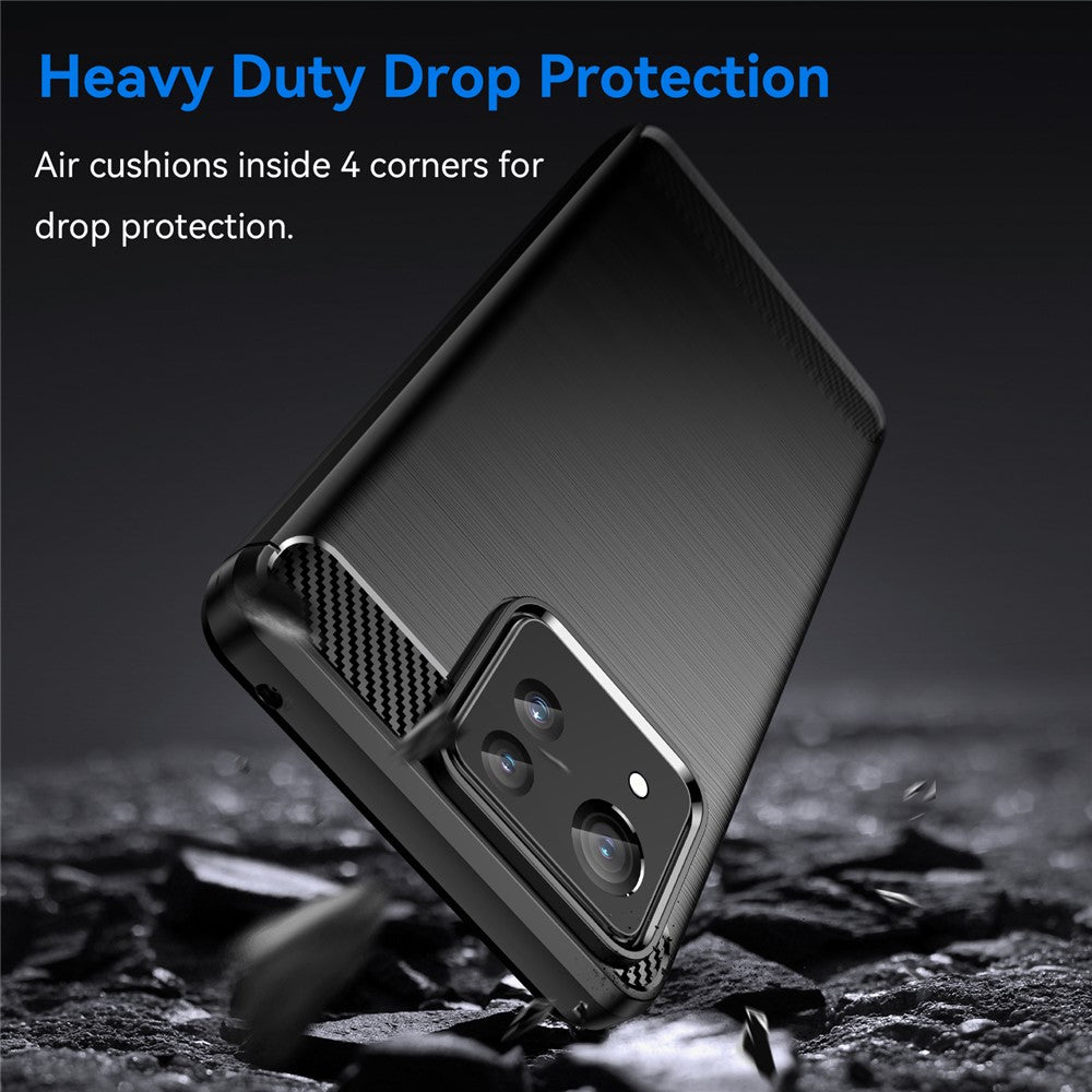 For Asus Zenfone 11 Ultra 5G TPU Case Carbon Fiber Texture Soft Phone Cover