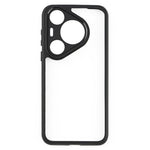 For Huawei Pura 70 Case Crystal Clear Design Hybrid PC+TPU Phone Cover