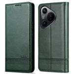 AZNS For Huawei Pura 70 Wallet Case PU Leather Magnetic Shock Absorbing Phone Cover