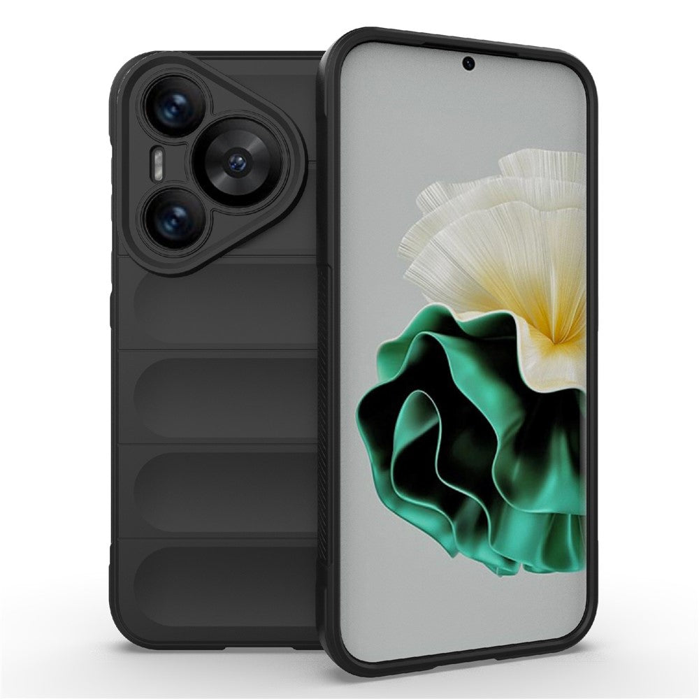 Huawei Pura 70 skal stötdämpande mjukt TPU mobilskal