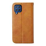 Til Samsung Galaxy M62 Wallet Phone Case Rhombus-præget mønster PU-læder flipcover